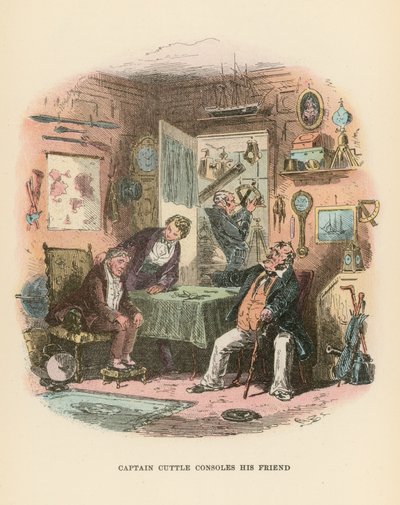 Illustration for Dombey and Son by Hablot Knight Browne